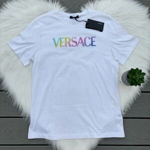 Versace Logo Short Sleeve Shirt